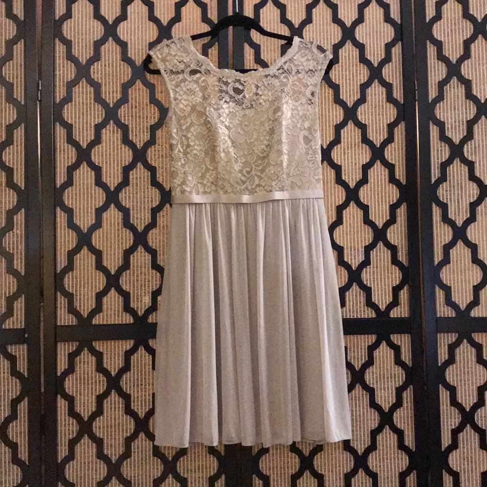 Blush Bridesmaid Dress